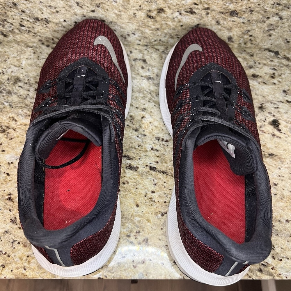 Size 10 - Nike Quest  Burgundy Oil Grey - Picture 8 of 11